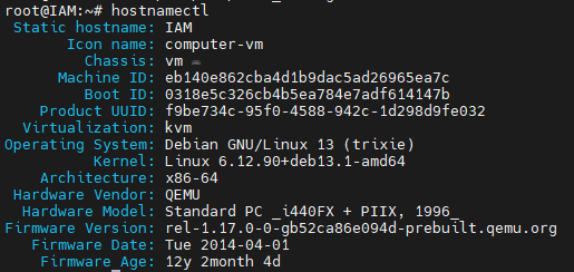 ID du Serveur IAM